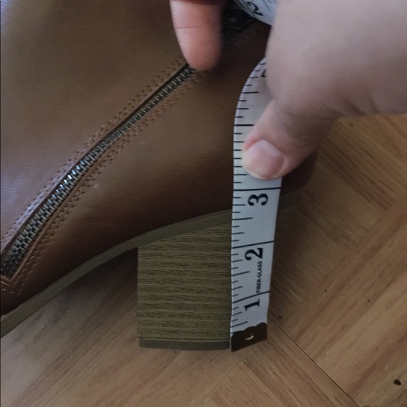 🆕Cognac ankle boots/booties size 11 - Picture 4 of 5